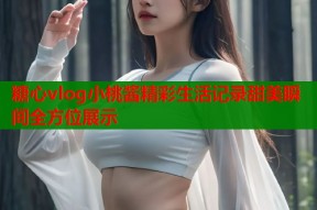 糖心vlog小桃酱精彩生活记录甜美瞬间全方位展示