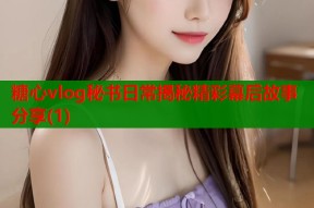 糖心vlog秘书日常揭秘精彩幕后故事分享(1)
