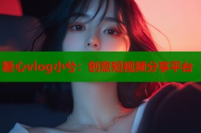 糖心vlog小兮：创意短视频分享平台