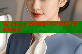 糖心vlog上传难题解决方案轻松分享精彩生活