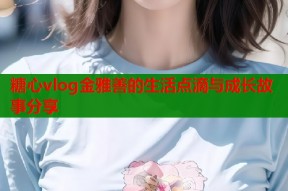 糖心vlog金雅善的生活点滴与成长故事分享