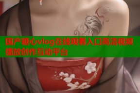 国产糖心vlog在线观看入口高清视频播放创作互动平台