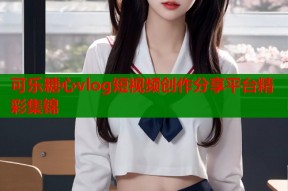 可乐糖心vlog短视频创作分享平台精彩集锦