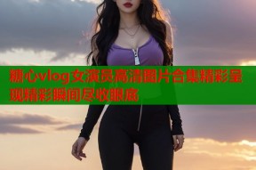 糖心vlog女演员高清图片合集精彩呈现精彩瞬间尽收眼底