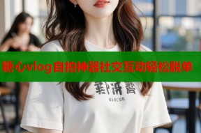糖心vlog自拍神器社交互动轻松脱单