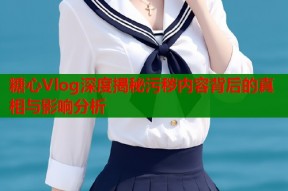 糖心Vlog深度揭秘污秽内容背后的真相与影响分析