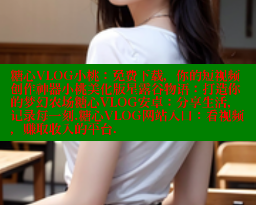 糖心VLOG小桃：免费下载，你的短视频创作神器小桃美化版星露谷物语：打造你的梦幻农场糖心VLOG安卓：分享生活，记录每一刻.糖心VLOG网站入口：看视频，赚取收入的平台. 糖心vlog 第2张