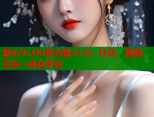 糖心VLOG官方版v1.0：社交、视频、交友一体化平台  第1张