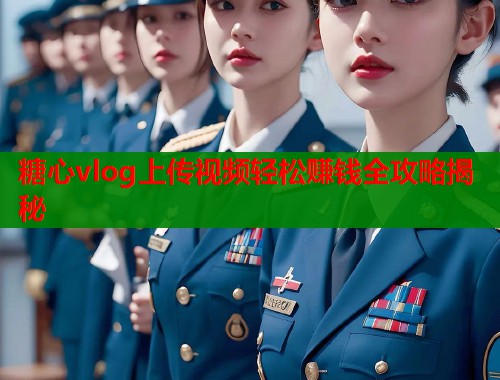 糖心vlog上传视频轻松赚钱全攻略揭秘  第1张