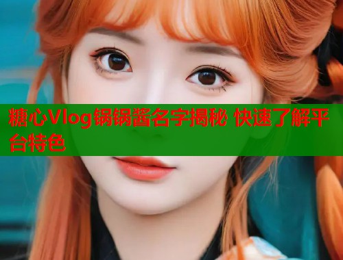 糖心Vlog锅锅酱名字揭秘 快速了解平台特色  第1张