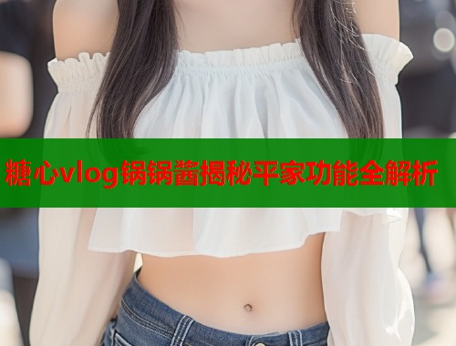 糖心vlog锅锅酱揭秘平家功能全解析  第1张