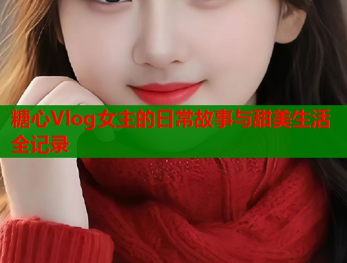 糖心Vlog女主的日常故事与甜美生活全记录  第1张
