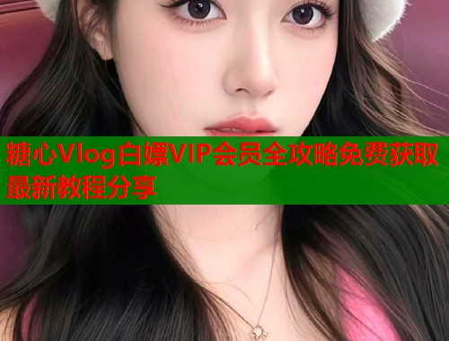 糖心Vlog白嫖VIP会员全攻略免费获取最新教程分享  第1张