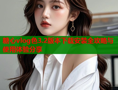 糖心vlog色3.2版本下载安装全攻略与使用体验分享  第1张