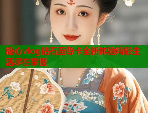 糖心vlog钻石至尊卡全新体验精彩生活尽在掌握  第1张