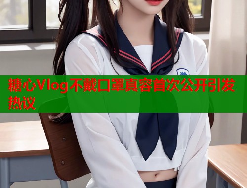 糖心Vlog不戴口罩真容首次公开引发热议  第1张