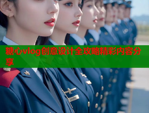 糖心vlog创意设计全攻略精彩内容分享  第1张