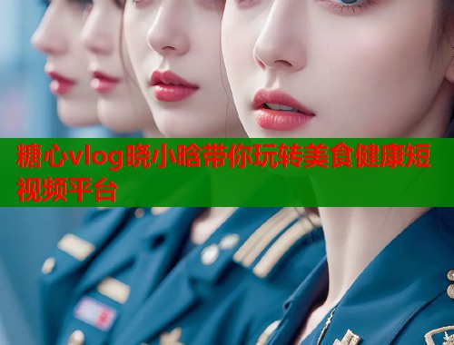 糖心vlog晓小晗带你玩转美食健康短视频平台  第1张